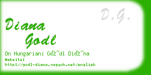 diana godl business card